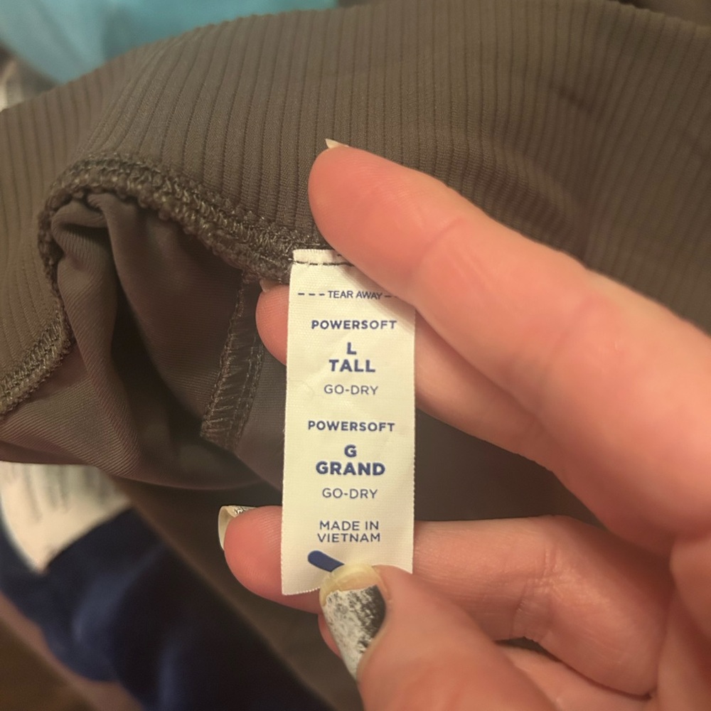 Grey/green Powersoft Go-Dry pants